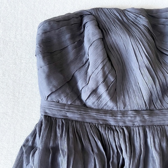 J. Crew Silk Strapless dress - Picture 2 of 8